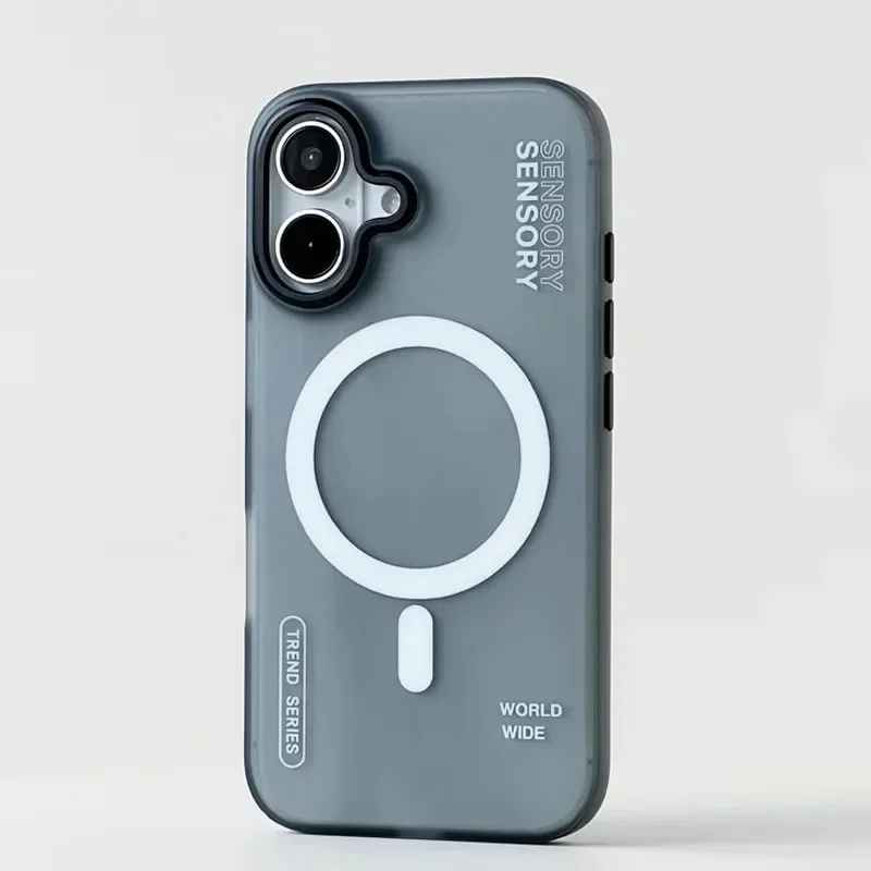 MagArmor MagSafe™ Matte Magnetic Shockproof Case with Metal Lens Guard – For iPhone