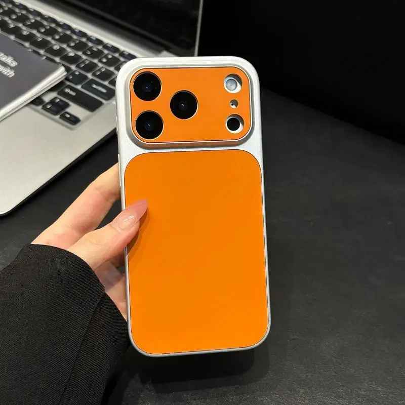 Liquid Leather Texture Coating Case for iPhone