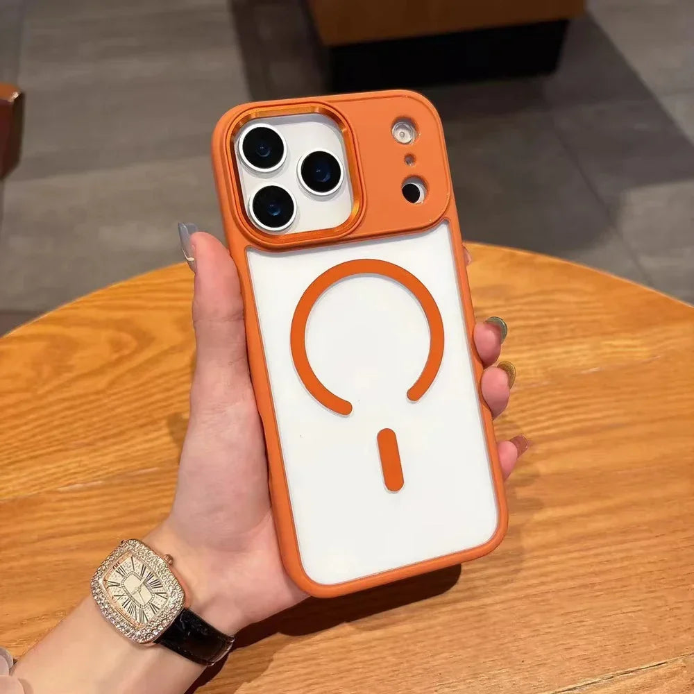 Magnetic Frosted TPU Case for iPhone