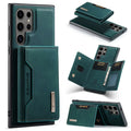 M2 2-in-1 Magnetic Card Holder and Protective PU Leather Case