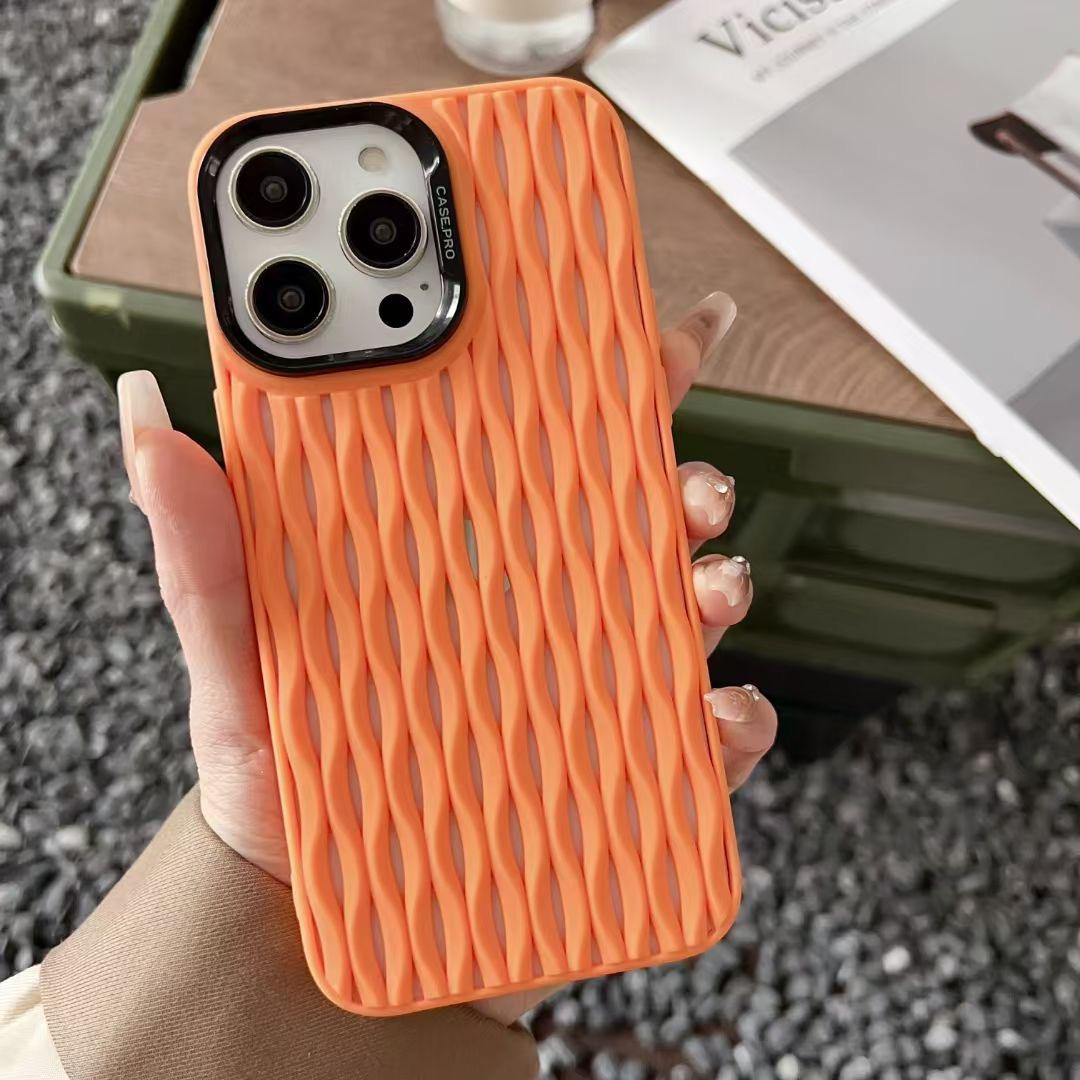 WeaveTouch TPU Case – Soft Touch Woven Design Cover for iPhone