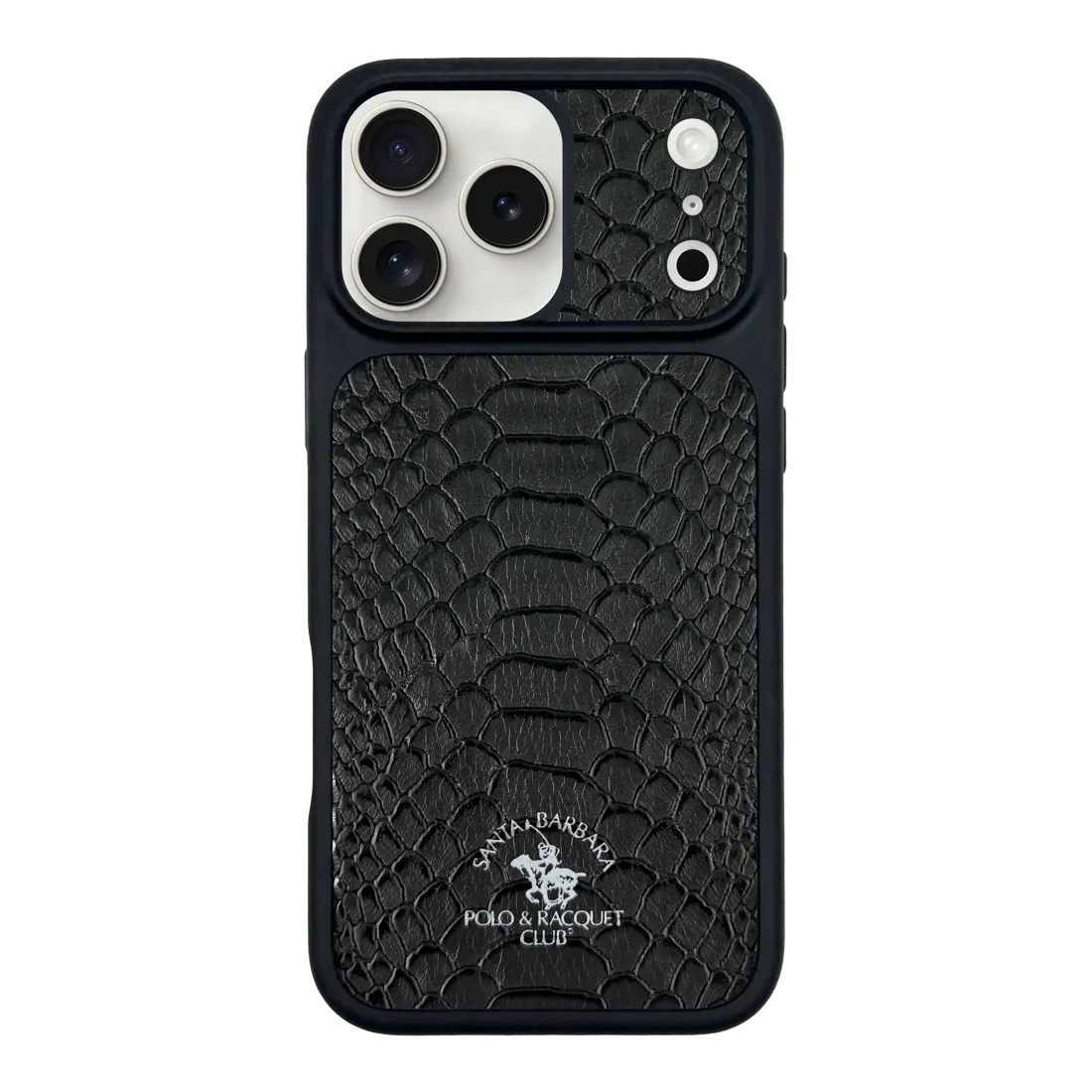 POLO Pure Color Portrait Design Magnetic PU Leather Shockproof Phone Case for 17 Pro