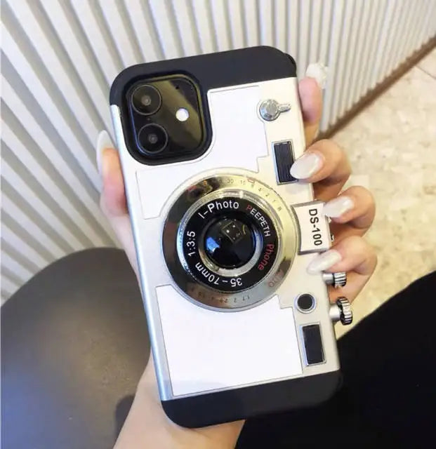 Luxury 3D Camera Phone Case for Samsung