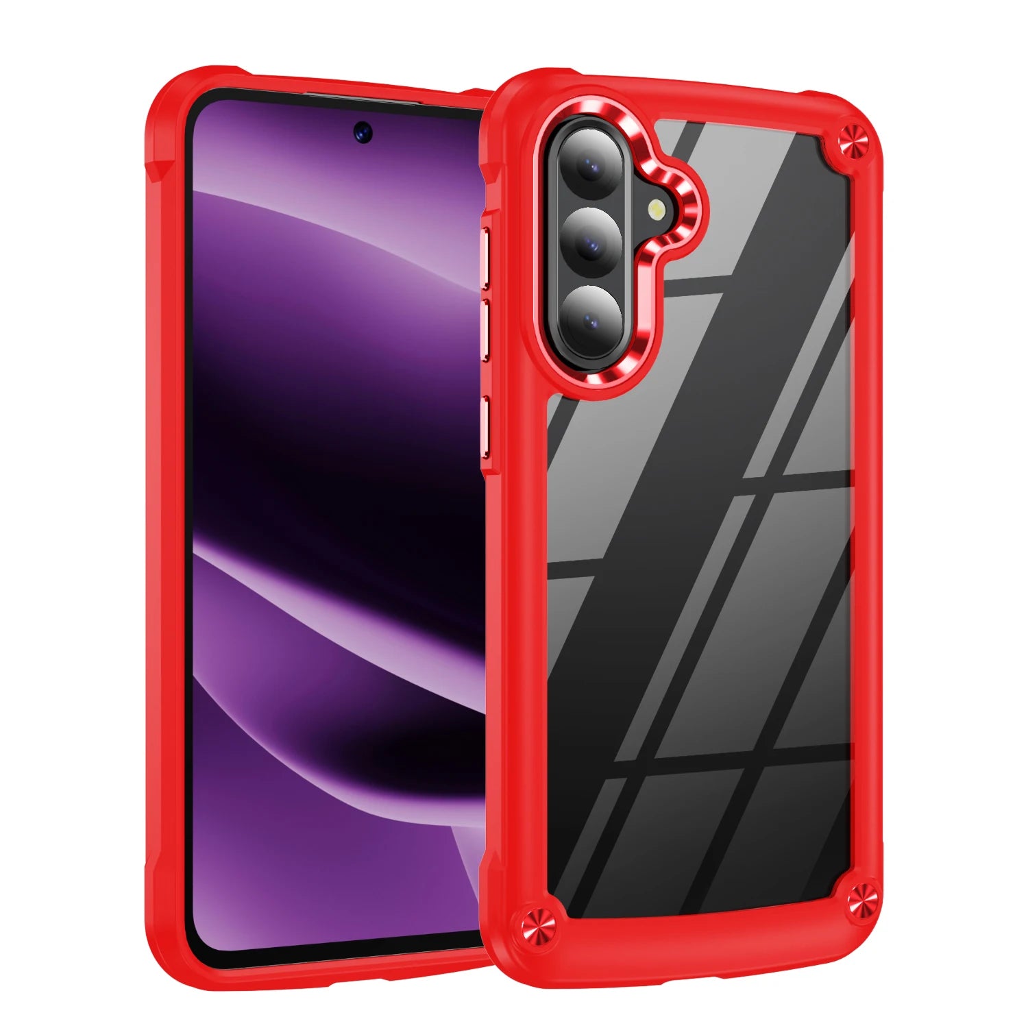 Shockproof Clear Hard Back Cover