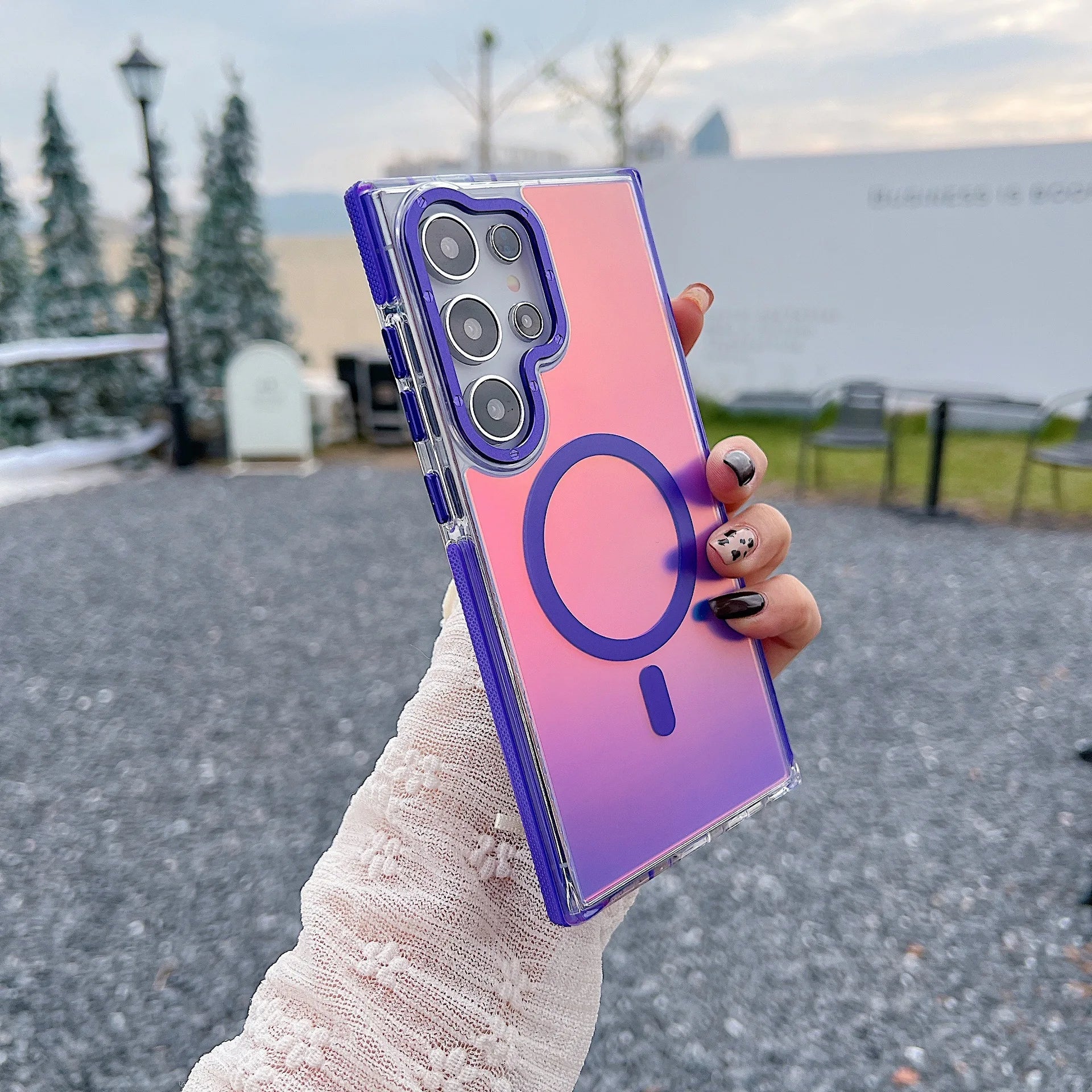 Translucent TPU PC Phone Case