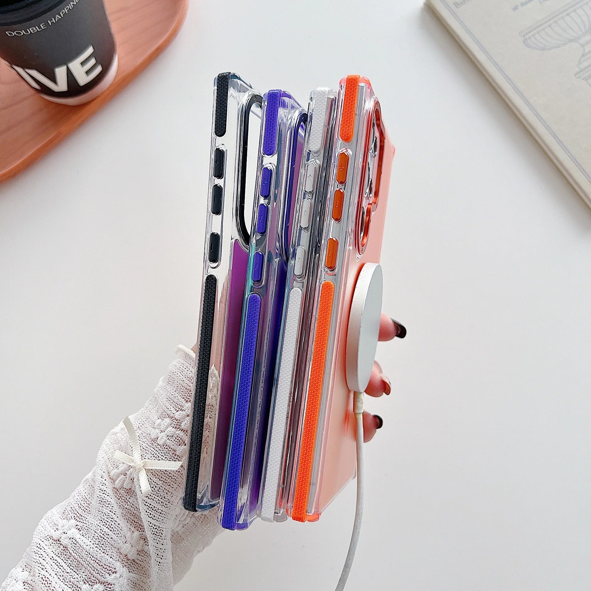 Translucent TPU PC Phone Case