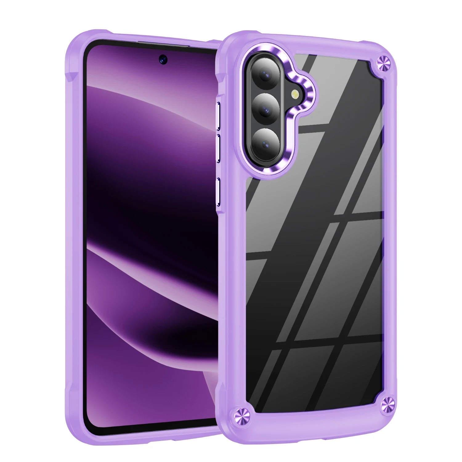 Shockproof Clear Hard Back Cover