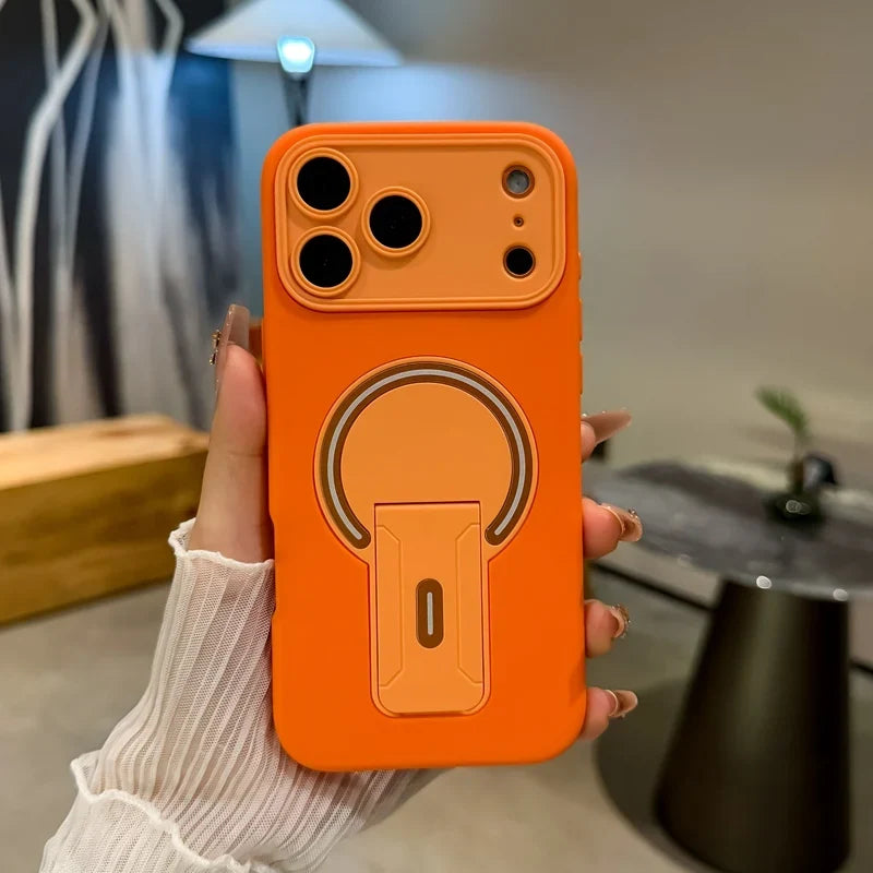 New Large Window Wireless Charging Magnetic Invisible Frame Bracket