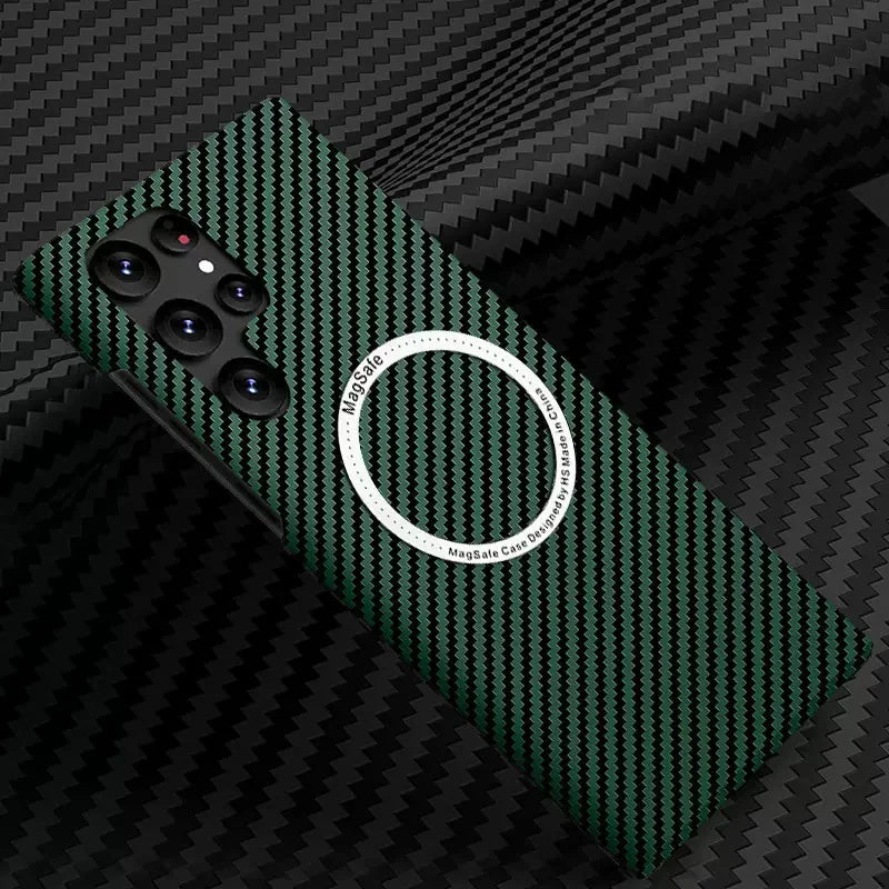 PC Material Carbon Fiber Texture Shockproof