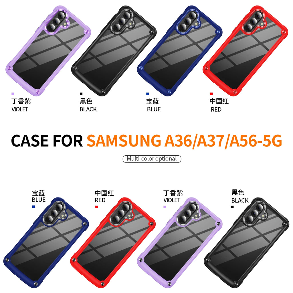 Shockproof Clear Hard Back Cover