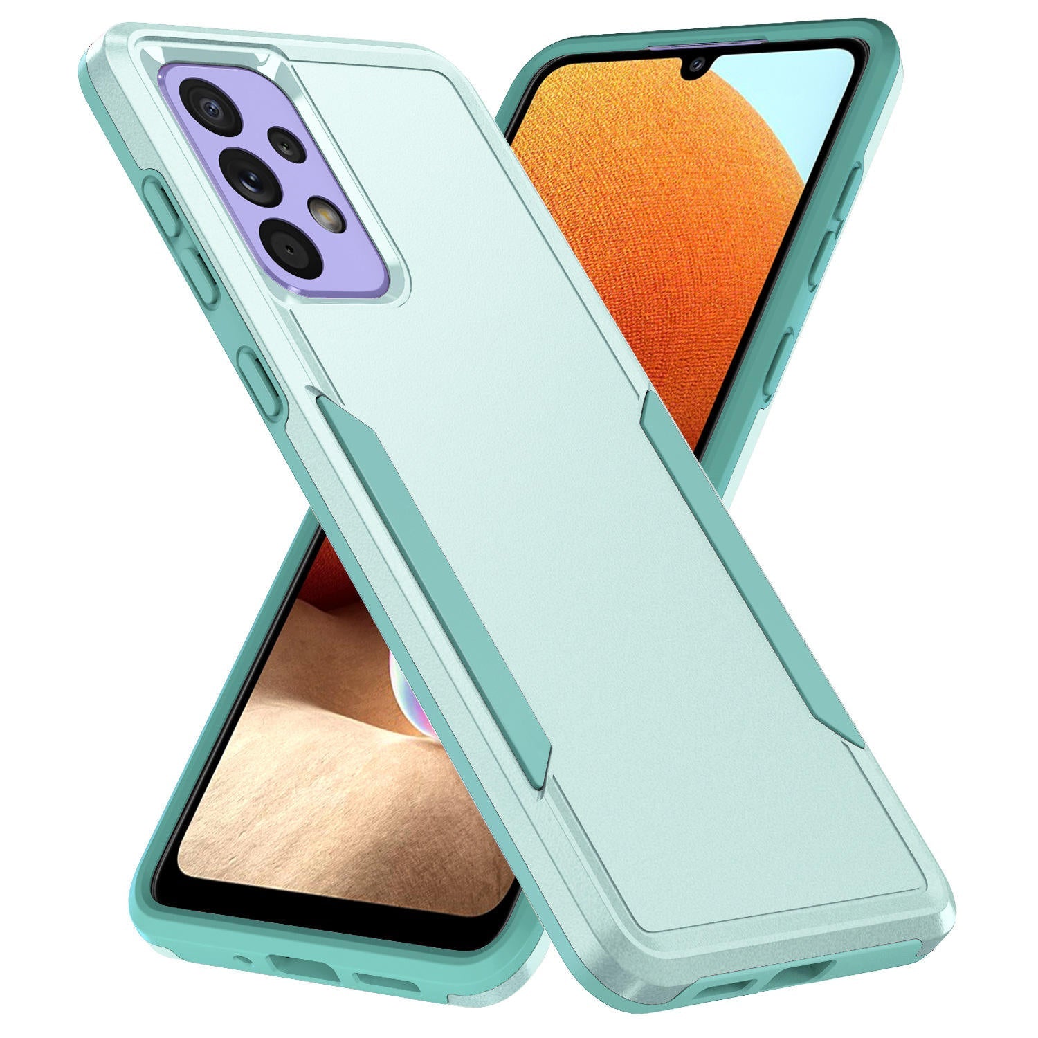 Anti-Drop Hard Back Protective Case for Samsung – Shockproof Slim Phone Cover
