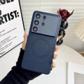 Magnetic Window Leather Cover for Samsung