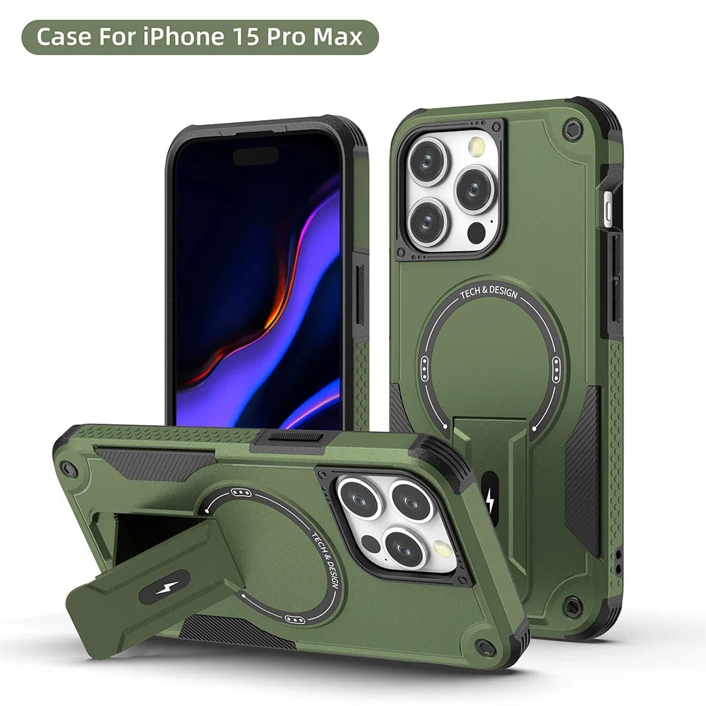 Hybrid 2-in-1 Waterproof Case for iPhone 17 Pro Max
