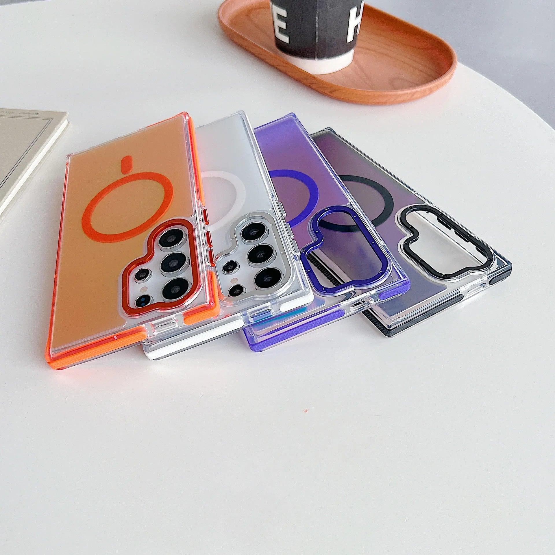 Translucent TPU PC Phone Case