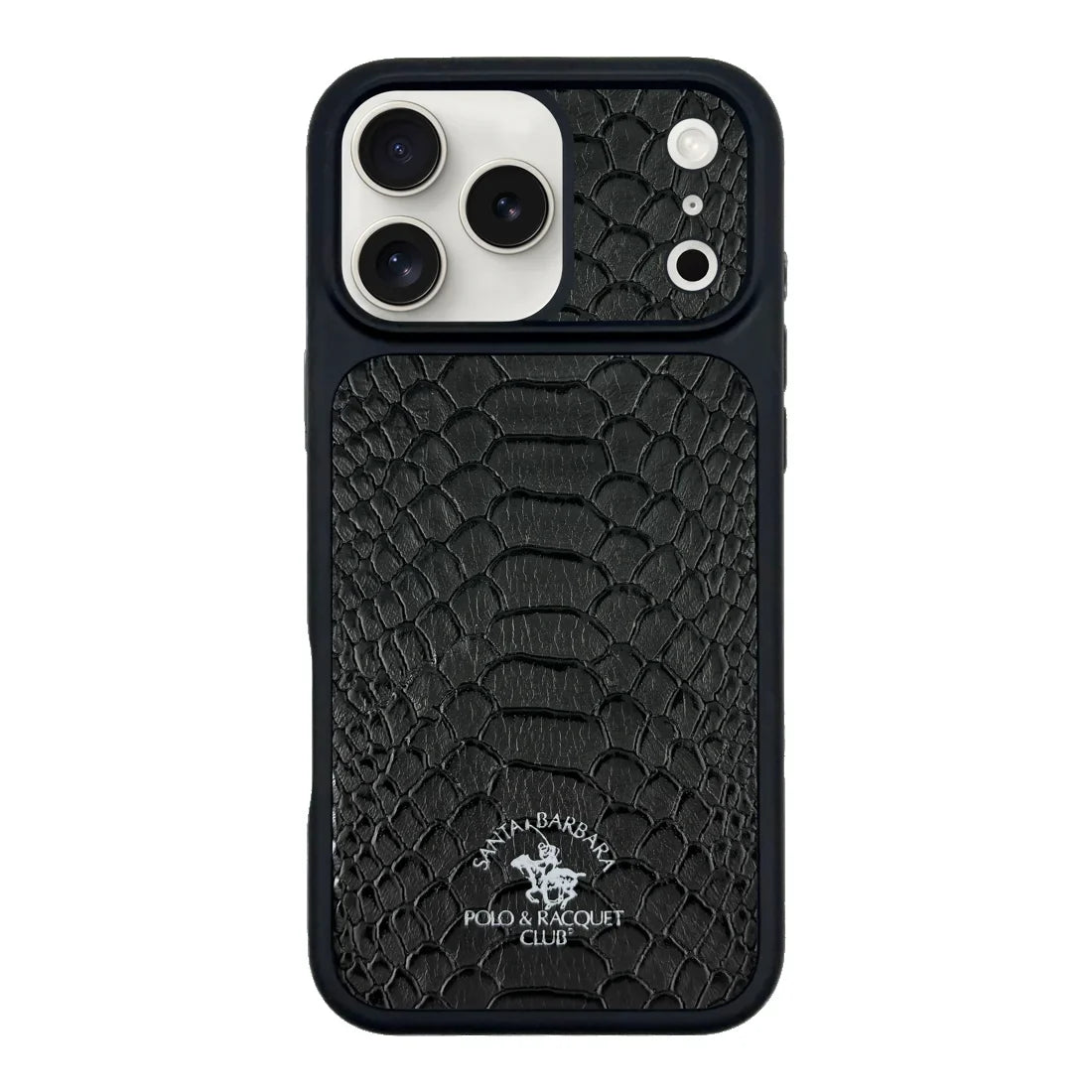POLO Pure Color Portrait Design Magnetic PU Leather Shockproof Phone Case for 17 Pro