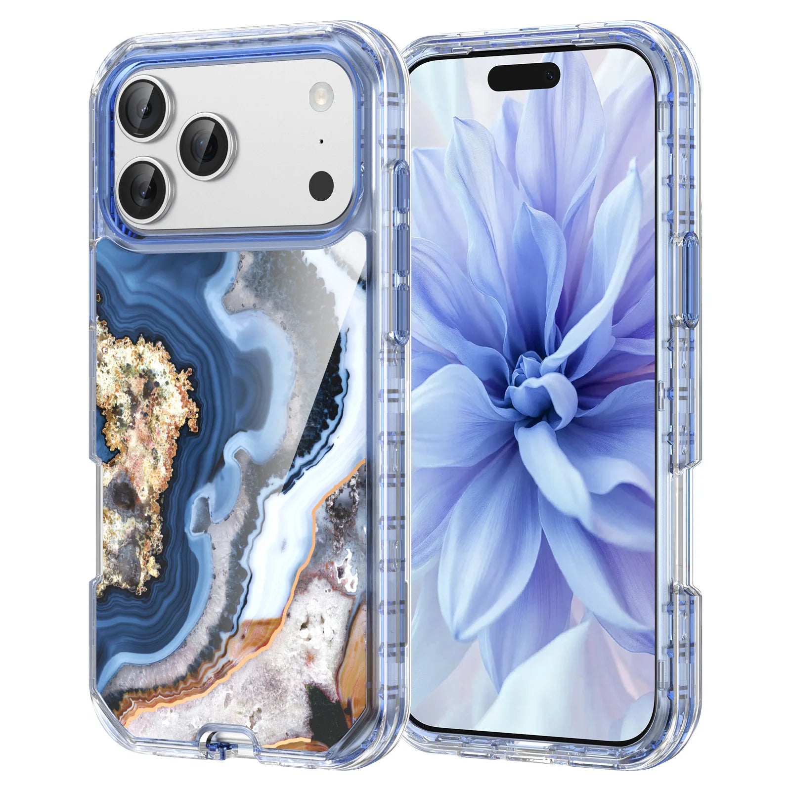 Luxury Hard Pc Electroplate Marble Pattern Phone case
