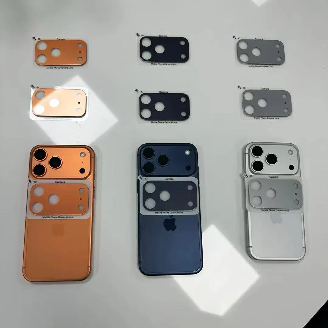 High Quality Metal Frame Camera Lens Protector for iPhone