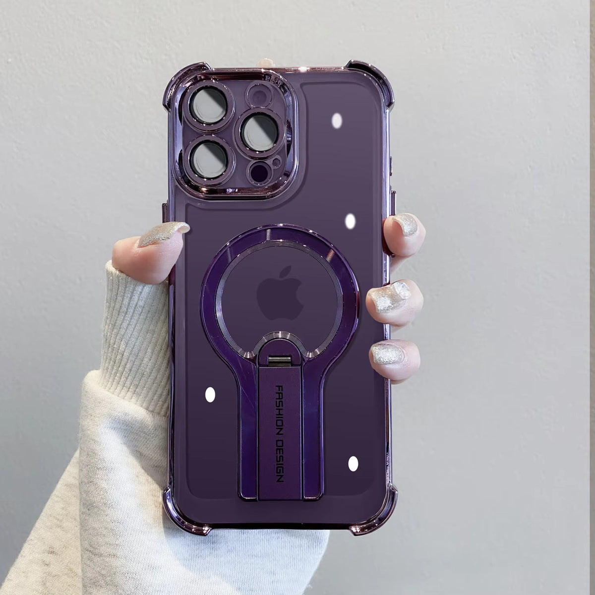 MagArmor Case – 360° Rotatable Stand Magnetic Cover for iPhone