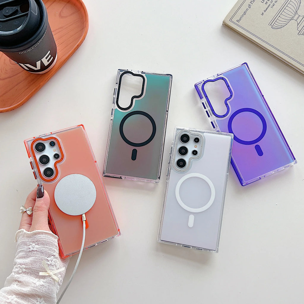 Translucent TPU PC Phone Case