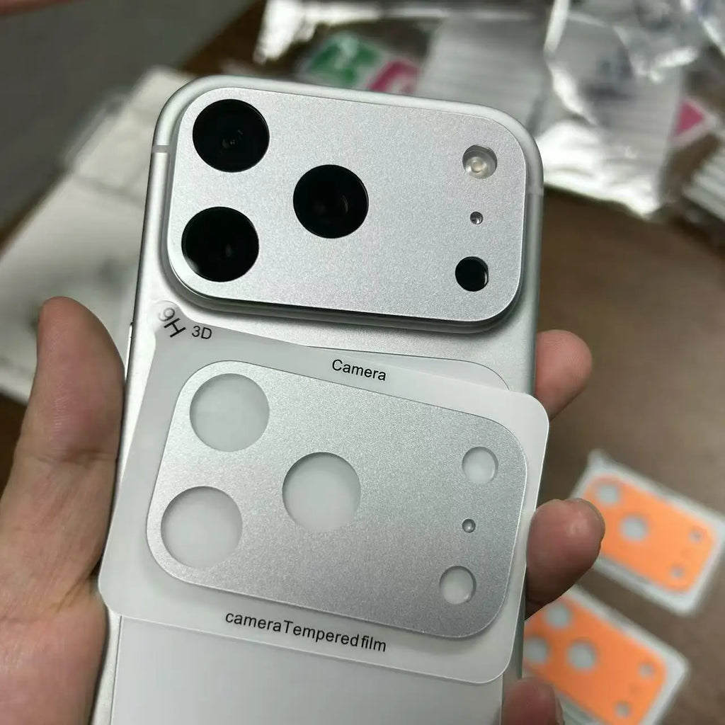 High Quality Metal Frame Camera Lens Protector for iPhone