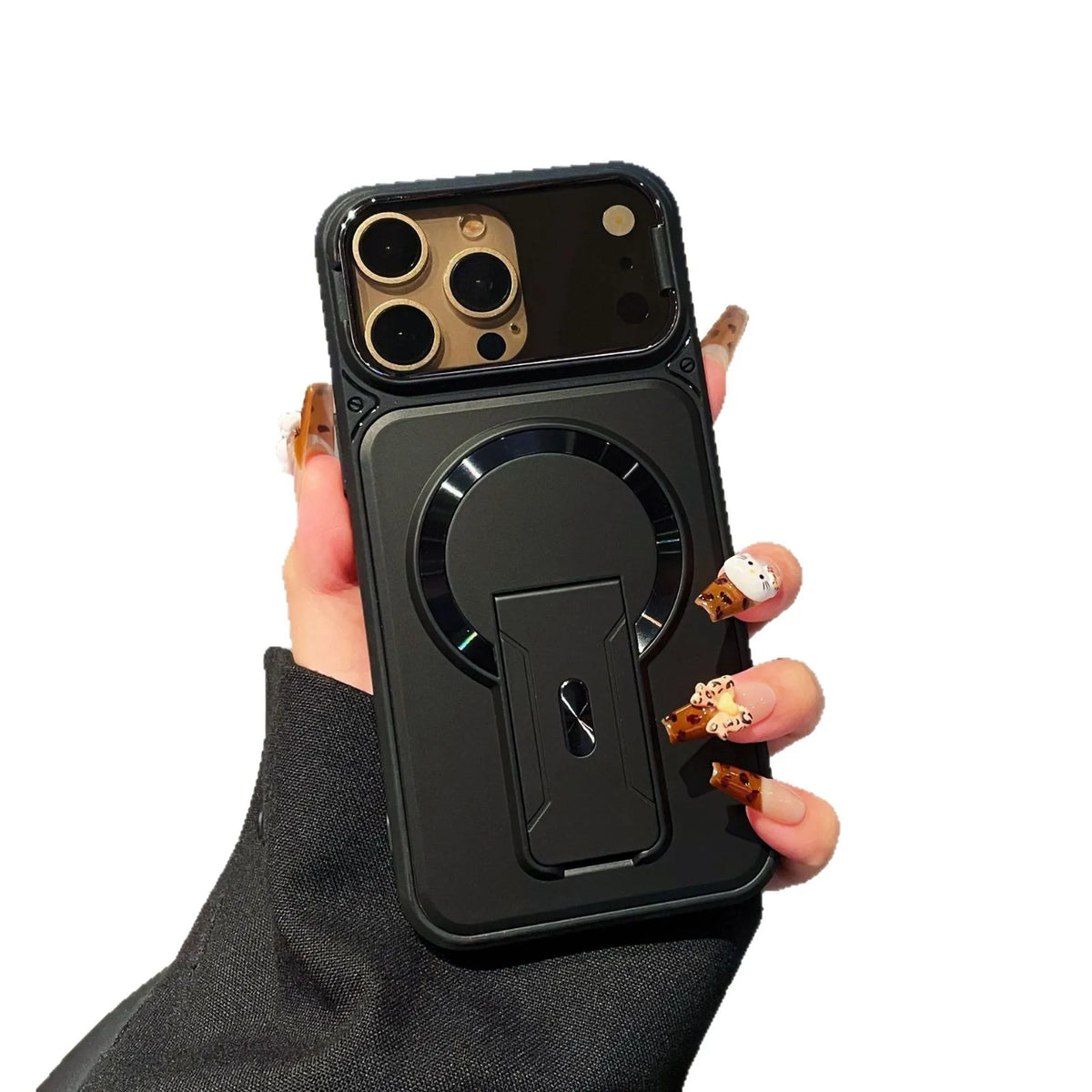 Camera Protect Kickstand Case for iPhone