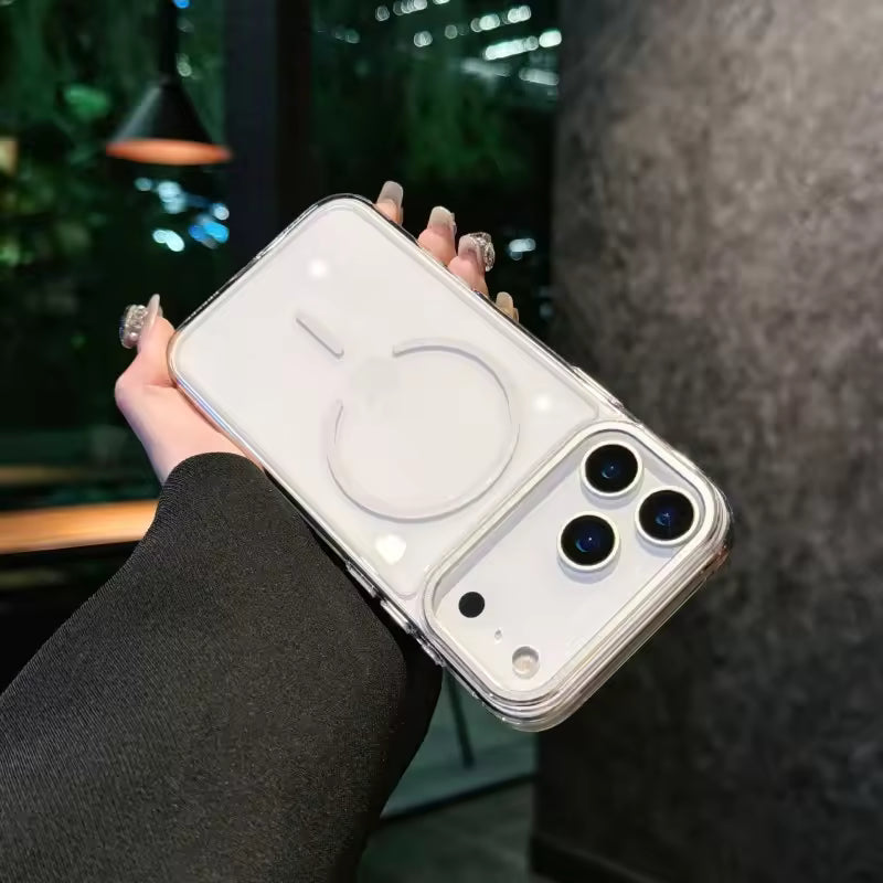 Ultra Thin Transparent Magnetic Case for iPhone