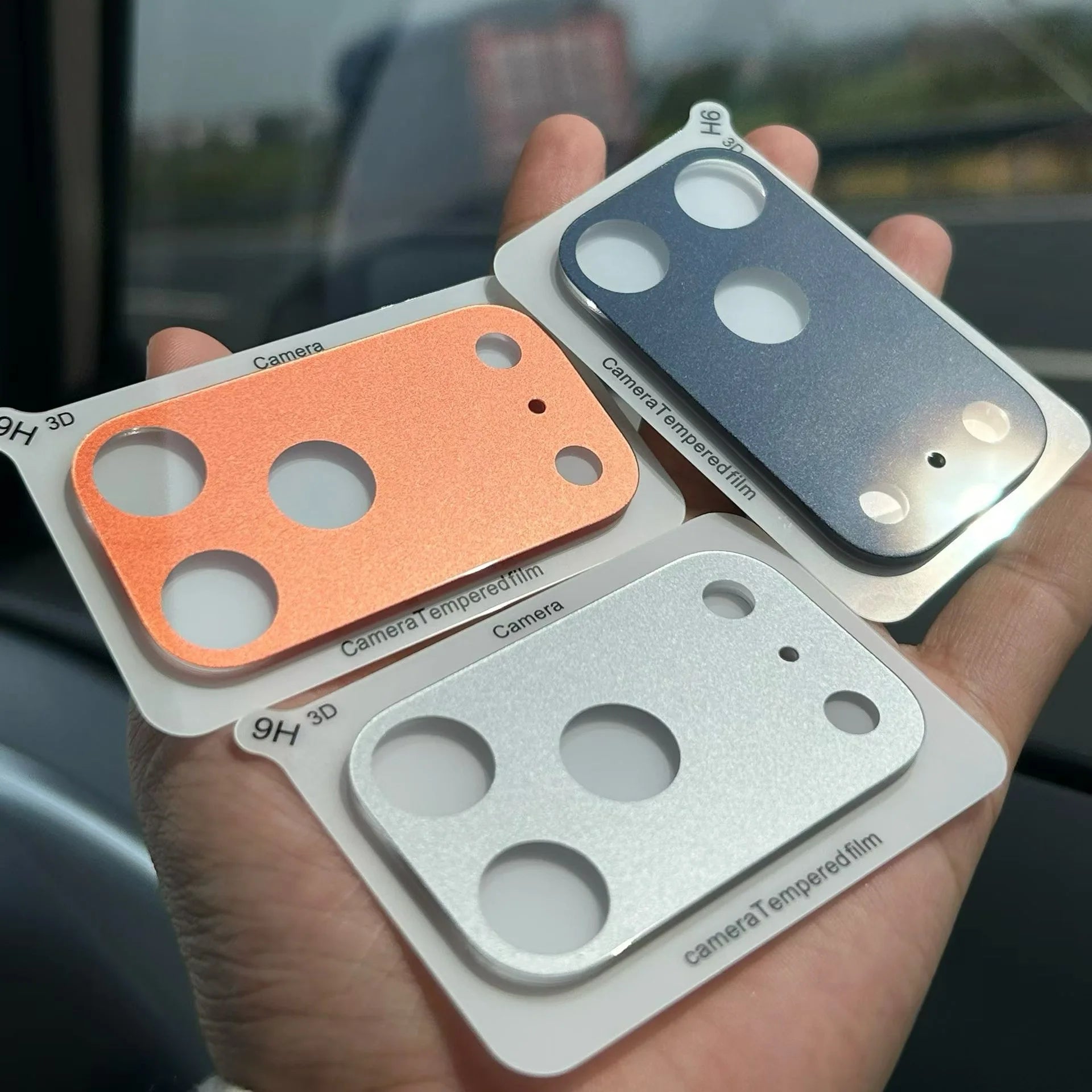 High Quality Metal Frame Camera Lens Protector for iPhone