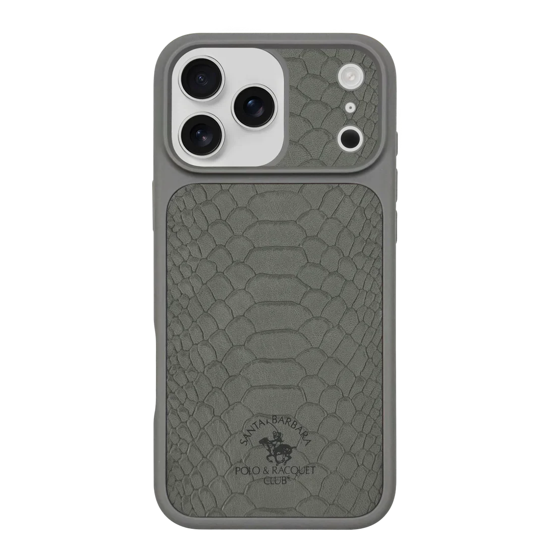 POLO Pure Color Portrait Design Magnetic PU Leather Shockproof Phone Case for 17 Pro