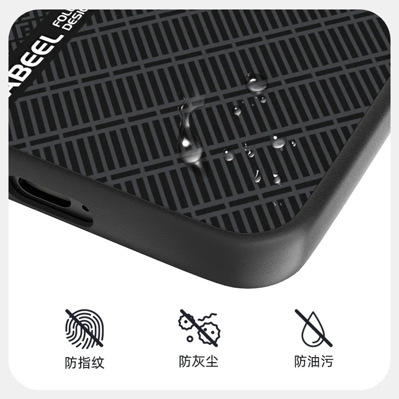 Luxury Magnetic Carbon Fiber Case for Samsung Galaxy