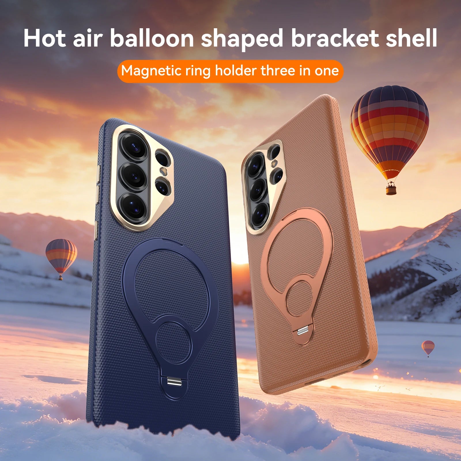 Luxurious and High-grade Wear-resistant Leather PC Magnetic Swinging