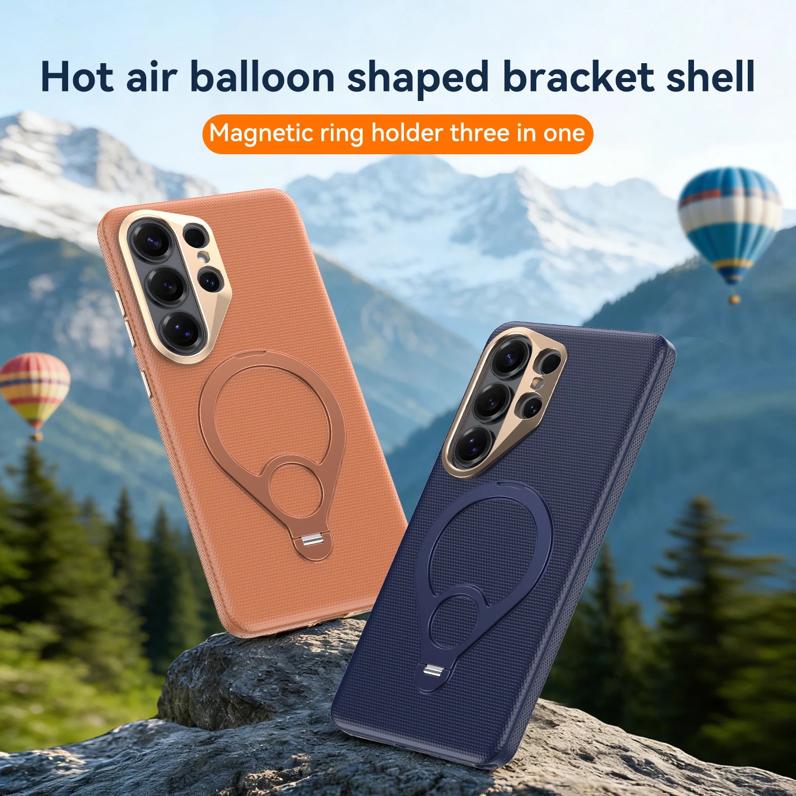 Luxurious and High-grade Wear-resistant Leather PC Magnetic Swinging